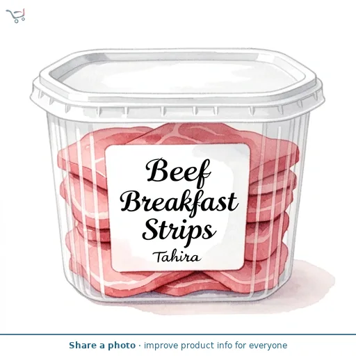 Tahira Beef Breakfast Strips