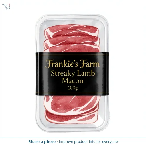 Frankie's Farm Streaky Lamb Macon 100g