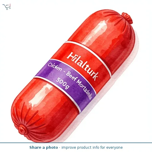 Hilalturk Chicken - Beef Mortadella 500g
