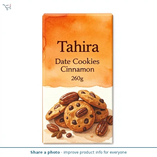 Tahira Date Cookies Cinnamon  260g
