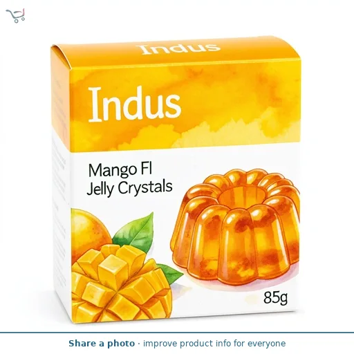Indus Mango Flavour Jelly Crystals 85g