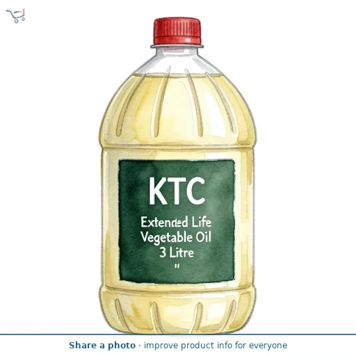 KTC Extended Life Vegetable Oil 3 Litre