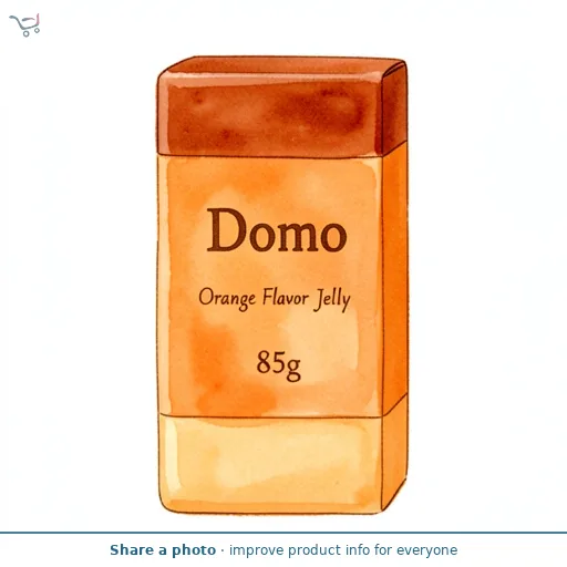 Domo Orange Flavor Jelly 85g