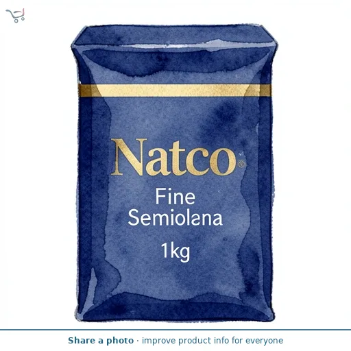 Natco Fine Semolina 1kg