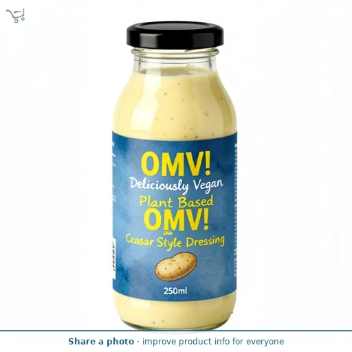 OMV! Deliciously Vegan Plant Based OMV! Caesar Style Dressing 250ml