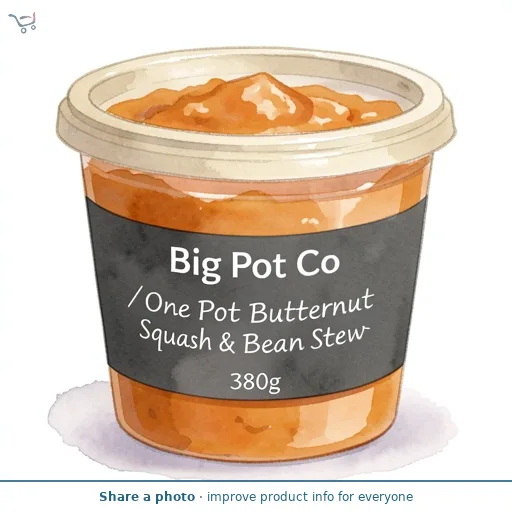 Big Pot Co \ One Pot Butternut Squash & Bean Stew 380g