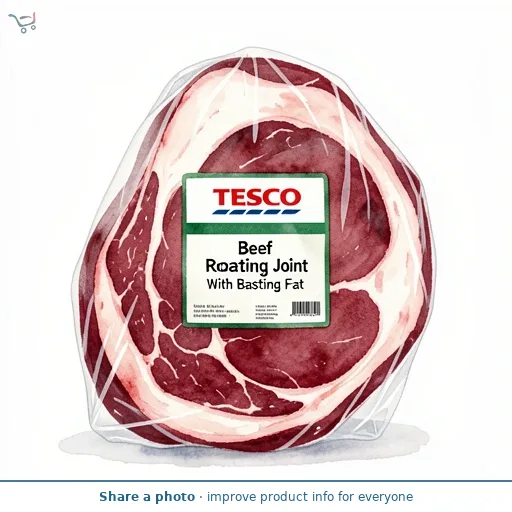 Tesco Large Beef Roasting Joint With Basting Fat