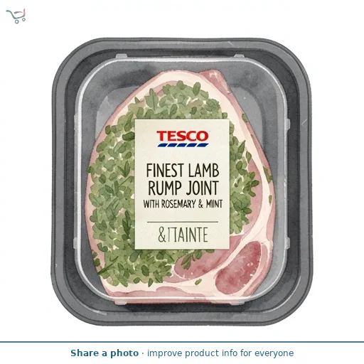 Tesco Finest Lamb Rump Joint With Rosemary & Mint