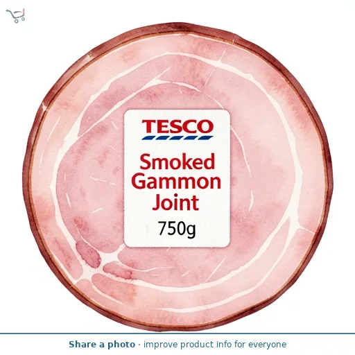Tesco Smoked Gammon Joint 750g