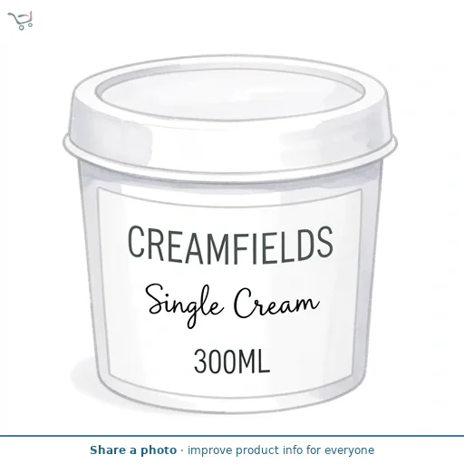 Creamfields Single Cream 300Ml