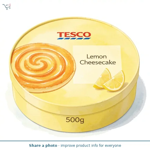 Tesco Lemon Cheesecake 500g