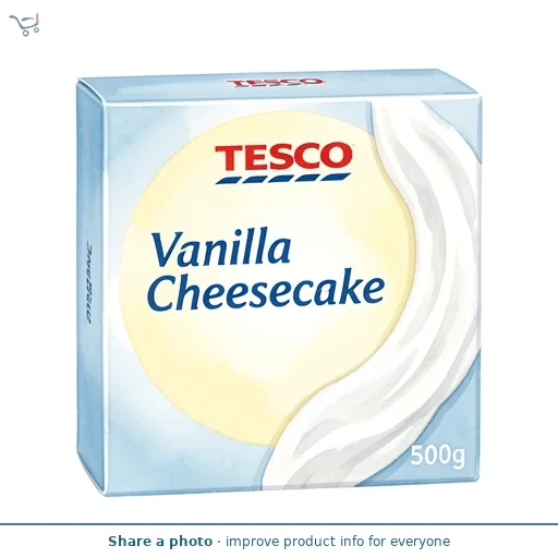 Tesco Vanilla Cheesecake 500g