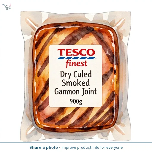 Tesco Finest Dry Cured Smoked Gammon Joint 900g