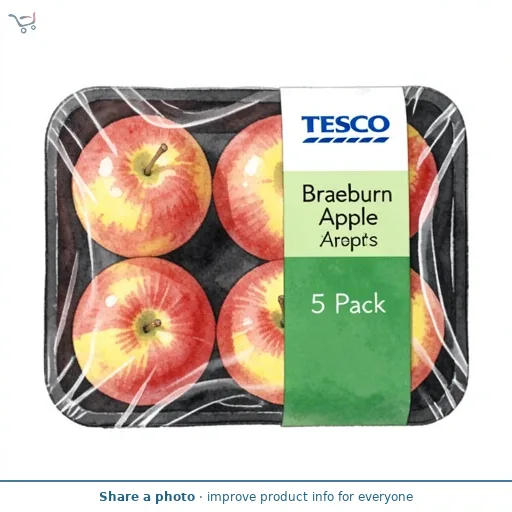 Tesco Braeburn Apple Minimum 5 Pack