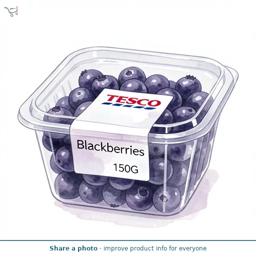 Tesco Blackberries 150G