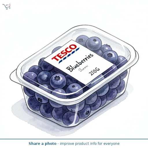 Tesco Blueberries 250G