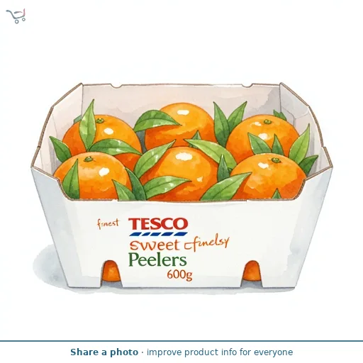 Tesco Finest Sweet Easy Peelers 600g