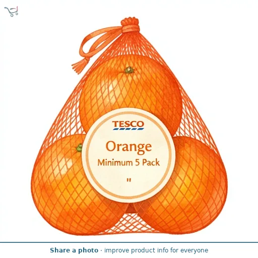 Tesco Orange Minimum 5 Pack