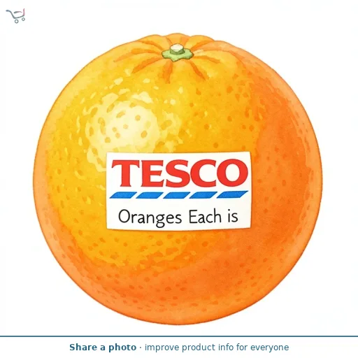 Tesco Oranges Each