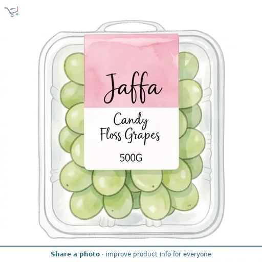 Jaffa Candy Floss Grapes 500G
