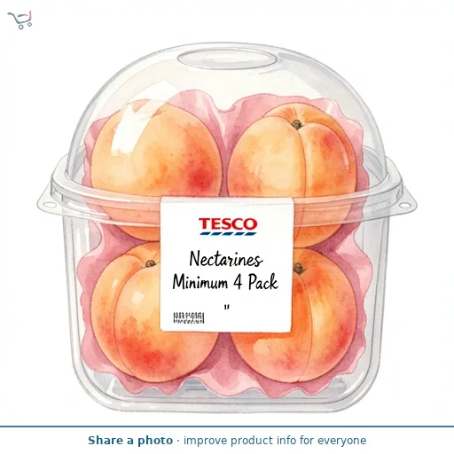 Tesco Nectarines Minimum 4 Pack