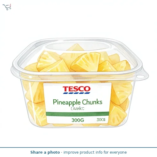 Tesco Pineapple Chunks 300G