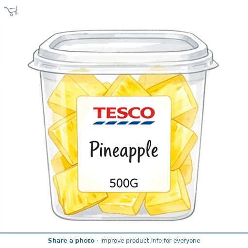 Tesco Pineapple 500G