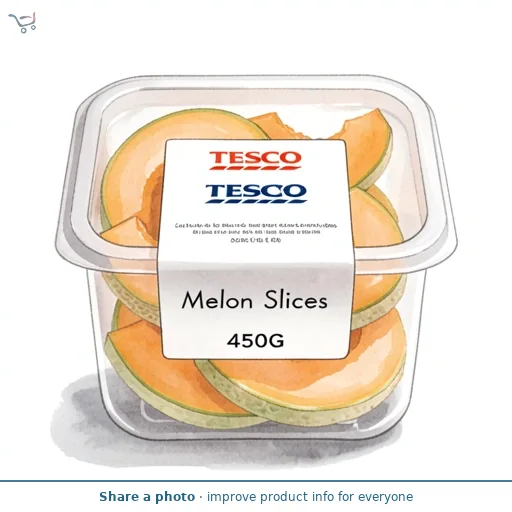 Tesco Melon Slices 450G