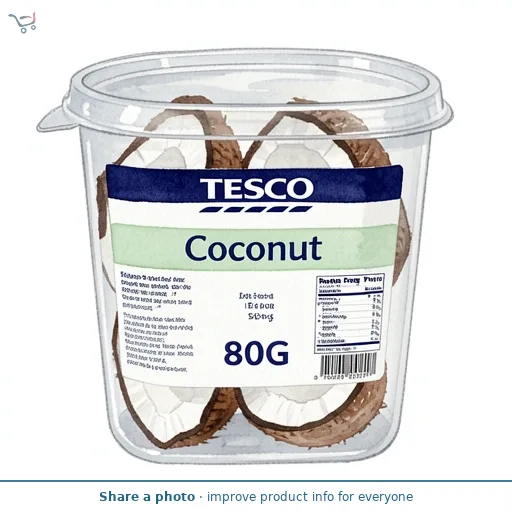 Tesco Coconut 80G