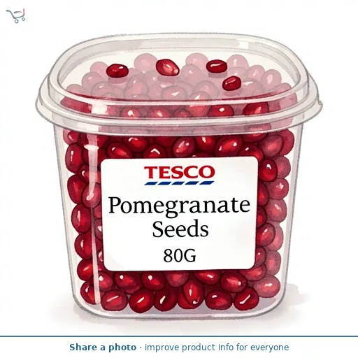 Tesco Pomegranate Seeds 80G