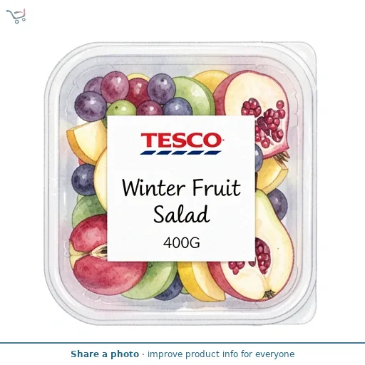 Tesco Winter Fruit Salad 400G