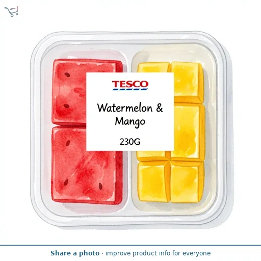Tesco Watermelon & Mango 230G