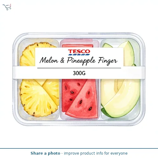 Tesco Melon & Pineapple Finger 300G