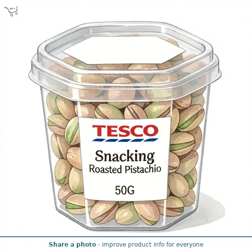 Tesco Snacking Roasted Pistachio 50G
