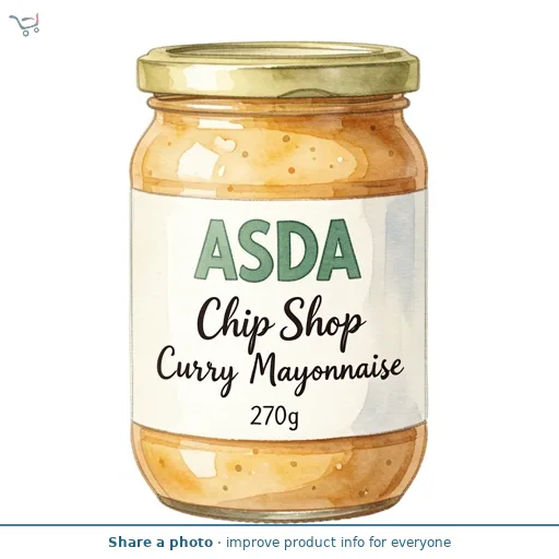 ASDA Chip Shop Curry Mayonnaise 270g