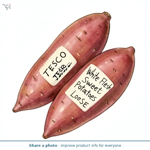 Tesco White Flesh Sweet Potatoes Loose