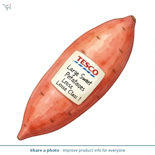 Tesco Large Sweet Potatoes Loose Class 1