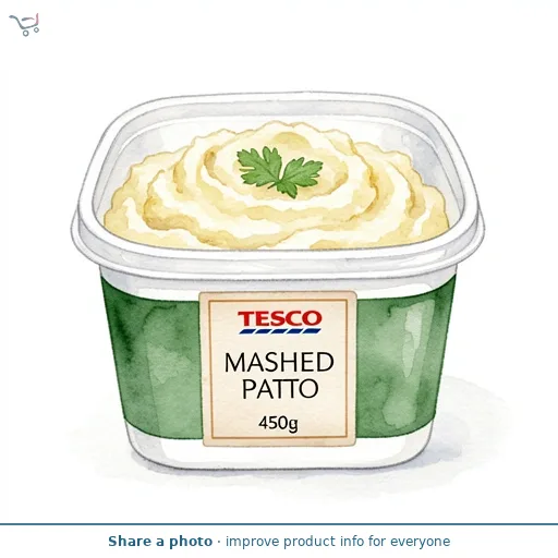 Tesco Mashed Potato 450g