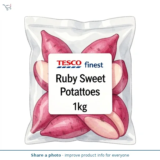 Tesco Finest Ruby Sweet Potatoes 1kg