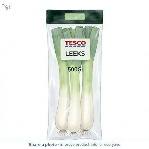 Tesco Leeks 500G