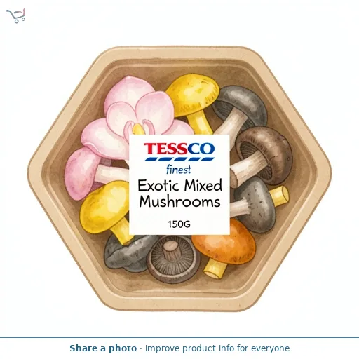 Tesco Finest Exotic Mixed Mushrooms 150G