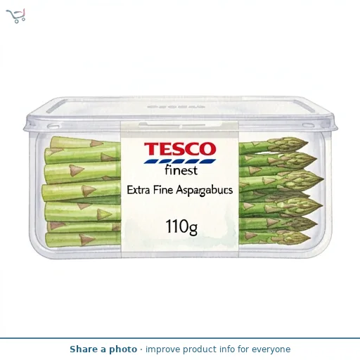 Tesco Finest Extra Fine Asparagus 110g