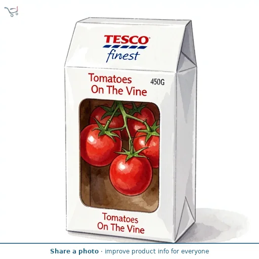 Tesco Finest Tomatoes On The Vine 450G