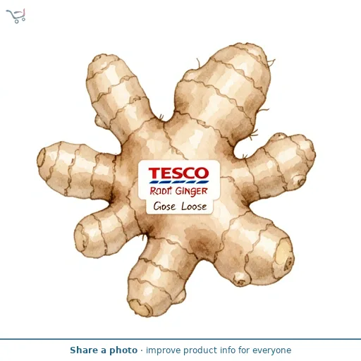 Tesco Root Ginger Loose