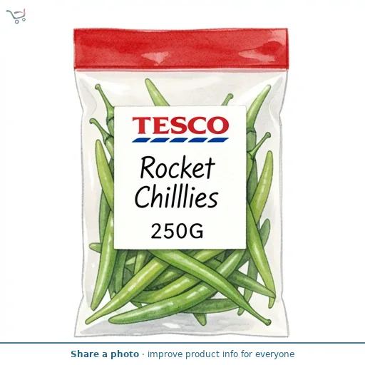 Tesco Rocket Chillies 250G