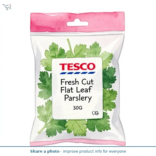 Tesco Fresh Cut Flat Leaf Parsley 30G