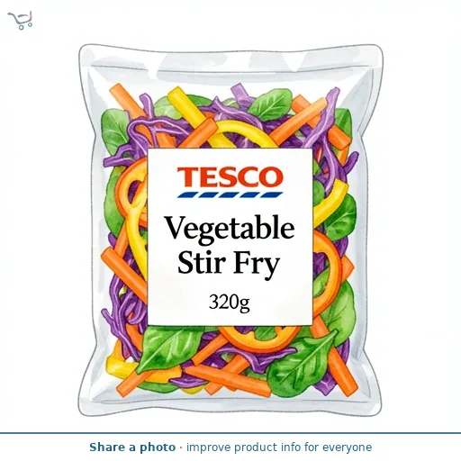 Tesco Vegetable Stir Fry 320g