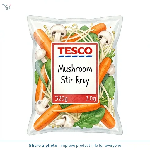 Tesco Mushroom Stir Fry 320g