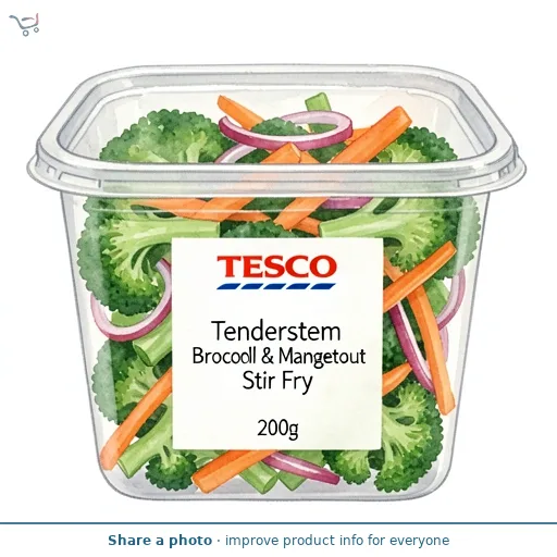 Tesco Tenderstem Broccoli & Mangetout Stir Fry 200g