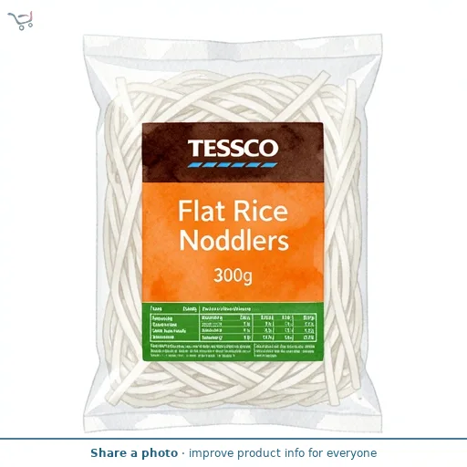 Tesco Flat Rice Noodles 300g 